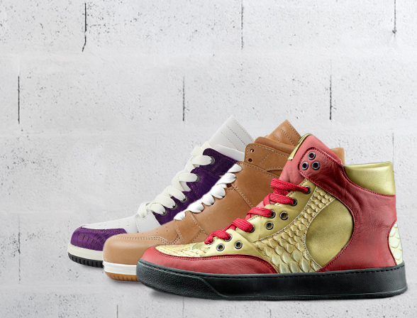 Huneak hight-top sneakers workshop